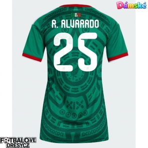 Mexiko Roberto Alvarado #25 Dámské Domácí Dres MS 2026 Krátký Rukáv